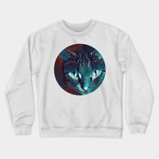 Alert mycat, revolution for cats Crewneck Sweatshirt